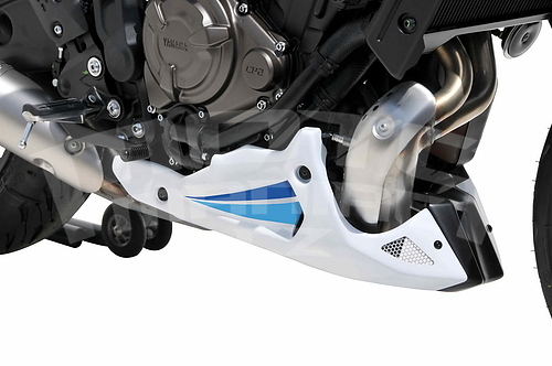 Ermax kryt motoru - Yamaha XSR700 2022-2023, trikolóra Historic (bílá, světle modrá, tmavě modrá) - 2