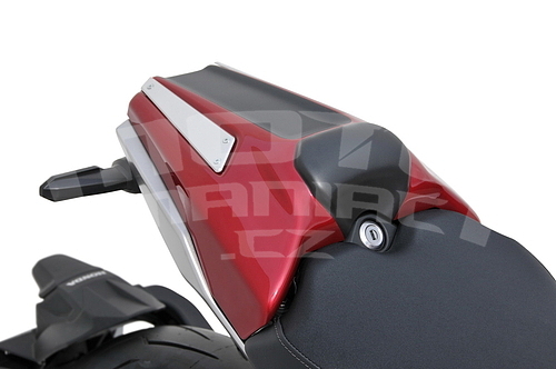 Ermax kryt sedla spolujezdce, ALU krytky - Honda CB1000R 2021-2023, červená metalíza (Candy Chromosphere Red R381) - 2
