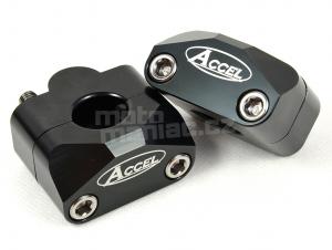 Accel BM-01 black Bar Mounts pr.22,2mm - 3
