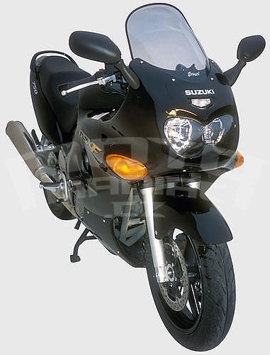 Ermax turistické plexi +8cm (40cm) - Suzuki GSX 750 F 1998-2007, černé kouřové - 3