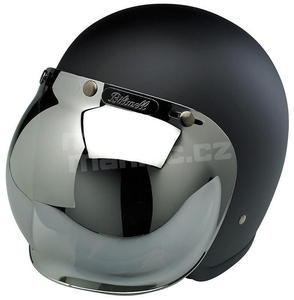 Biltwell Bubble Shield Chrome Mirror - 3