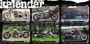 Kalendář 2014 Bohemian Custom Motorcycles - 3