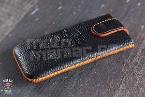 Leather Case Iphone 4, black - 3