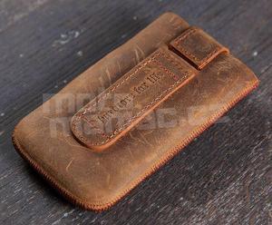 Leather Case Iphone 5/S, brown - 3