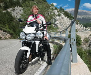 Probiker Passion II Jacket Black/White - velikost 42 - 3
