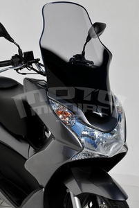 Ermax turistické plexi +25cm (67cm) -  Honda PCX 125 2010-2013, černé kouřové - 3