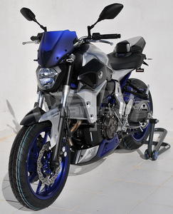 Ermax Sport plexi větrný štítek 27cm - Yamaha MT-07 2014-2015, modré satin - 3
