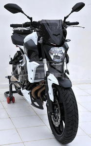 Ermax kryt motoru Yamaha MT-07 2014-2015, 3-dílný, r.v. 2015 matt white/satin black (for race blue) - 3