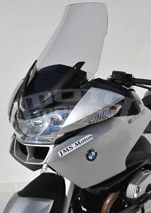 Ermax turistické plexi +5cm (72cm) - BMW R 1200 RT 2005-2013, černé kouřové - 3