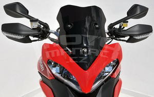 Ermax Sport plexi 38cm - Ducati Multistrada 1200/S 2010-2012, šedé satin - 3