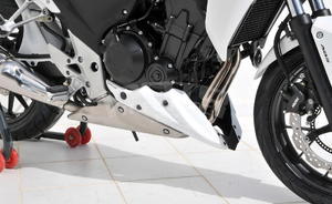 Ermax kryt motoru - Honda CB500F 2013-2015, mat black (mat gunpowder black met) - 3