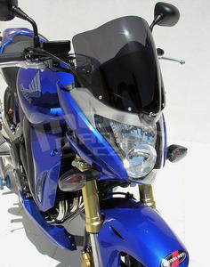 Ermax kryty chladiče dvoubarevné - Honda CB600F Hornet 2007-2010, 2008/2009 silver carbon look metallic blue (pearl fiji blue) - 3