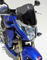 Ermax kryty chladiče dvoubarevné - Honda CB600F Hornet 2007-2010, silver carbon look metallic burgundy (R320/R101) - 3/7