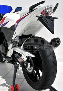 Ermax zadní blatník s krytem řetězu - Honda CBR500R 2013-2015, white (pearl himalayas white) - 3