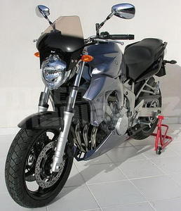 Ermax kryty chladiče - Yamaha FZ6/S2 2004-2011, FZ6 2004, FZ6 S2 2007/2010 glossy black (midnight black SMX) - 3