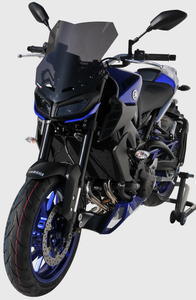Ermax zadní blatník s krytem řetězu - Yamaha MT-09 2017, šedá antracit (moto night Fluo) - 3