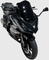 Ermax Sport plexi 45cm - Kawasaki Z1000SX 2017, černé neprůhledné - 3/6