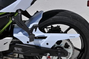 Ermax zadní blatník s krytem řetězu - Kawasaki Z650 2017, imitace karbonu - 3