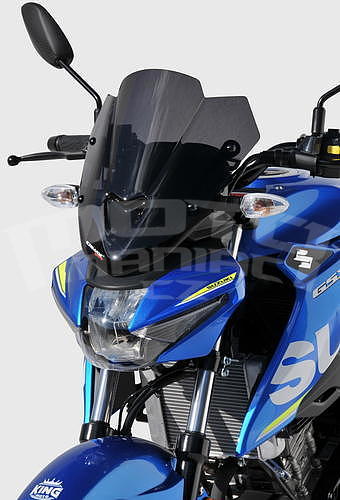 Ermax Sport plexi větrný štítek 34cm - Suzuki GSX-S125 2017-2018, modré - 3