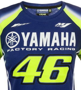 Valentino Rossi VR46 dámské triko - edice Yamaha - 3