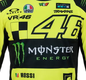 Valentino Rossi VR46 pánské triko dl. rukáv - edice Monster Replica - 3