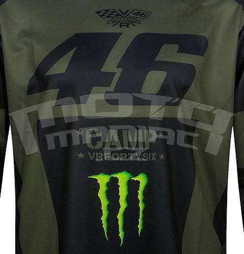 Valentino Rossi VR46 triko dl. rukáv pánské - edice Monster Camp - 3