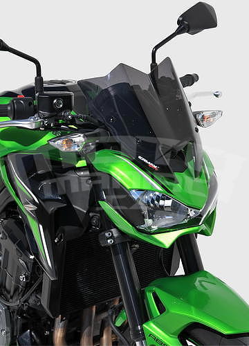 Ermax Sport plexi štítek 30cm - Kawasaki Z900 2017-2019, zelené fluo 2 - 3
