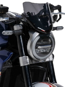 Ermax Hypersport plexi větrný štítek 20cm - Honda CB1000R Neo Sports Café 2018-2019, černé kouřové - 3/4