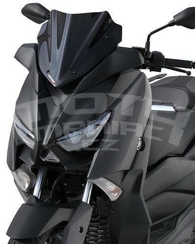 Ermax Supersport plexi 30cm - Yamaha XMax 125/150 2018-2019, černé neprůhledné - 3