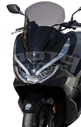 Ermax turistické plexi 60cm - Honda PCX 125/150 (model s ABS) 2018-2019, černé neprůhledné - 3