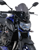 Ermax plexi štítek 39cm - Yamaha MT-07 2018-2020, černé neprůhledné - 3/6