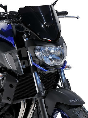 Ermax Sport plexi štítek 26cm - Yamaha MT-07 2018-2020, černé neprůhledné - 3