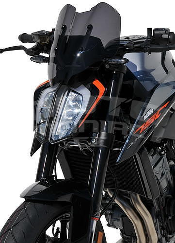 Ermax Sport plexi štítek 31cm - KTM 790 Duke 2018-2020, černé kouřové - 3