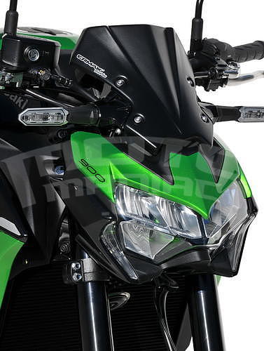 Ermax lakovaný štítek - Kawasaki Z900 2020, tmavě zelená metalíza 2020 (Candy Lime Green 3 51P) - 3