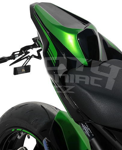 Ermax kryt sedla spolujezdce - Kawasaki Z900 2020-2023, tmavě zelená metalíza 2020 (Candy Lime Green 3 51P) - 3