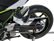Ermax zadní blatník s krytem řetězu - Kawasaki Z650 2020, bílá/černá/zelená (Pearl Blizzard White 54X, Metallic Spark Black 660/15Z), Candy Lime Green 35P) - 3/7