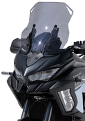 Ermax turistické plexi 45cm (výškově nastavitelné) - Kawasaki Versys 1000 SE 2019-2020, černé kouřové - 3/7