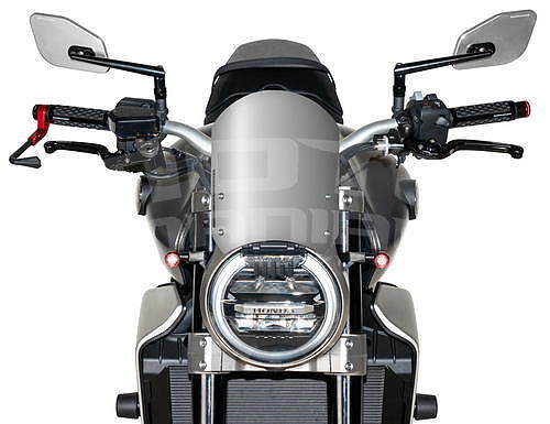 Barracuda Classic hliníkový štítek 18x23cm stříbrný - Honda CB1000R 2018-2020 - 3