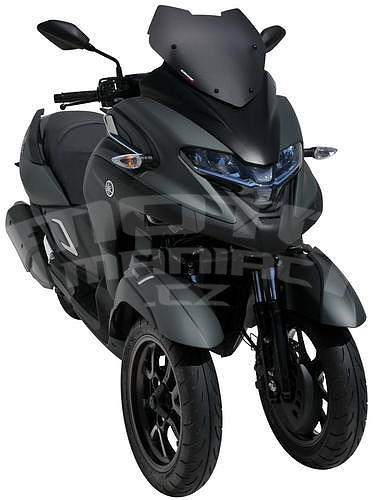 Ermax Sport plexi 41cm - Yamaha Tricity 300 2020-2021, černé neprůhledné - 3