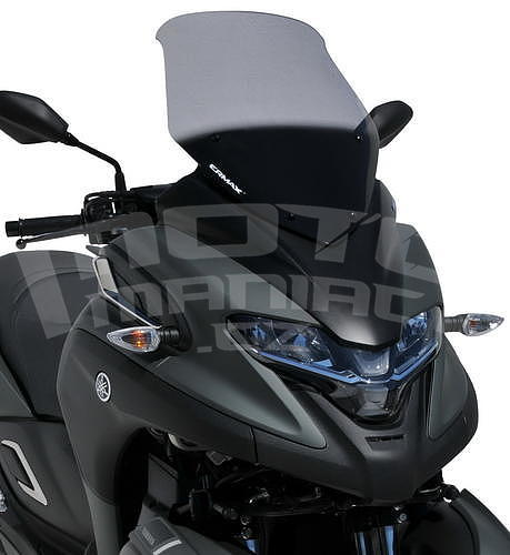 Ermax originální plexi 52,5cm - Yamaha Tricity 300 2020-2021, černé neprůhledné - 3
