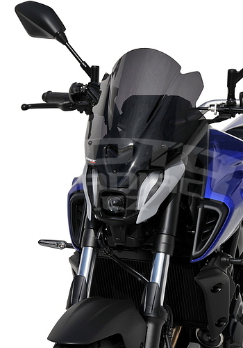 Ermax plexi štítek 36,5cm - Yamaha MT-07 2021, modré - 3