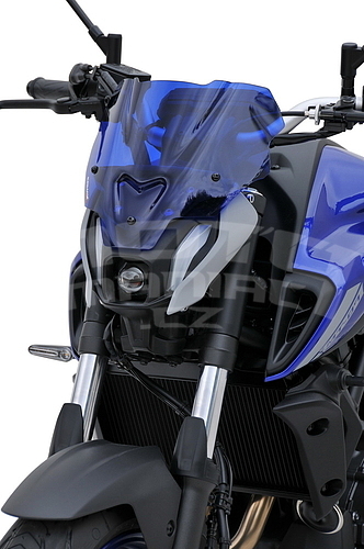 Ermax Sport plexi štítek 25cm - Yamaha MT-07 2021, černé neprůhledné - 3