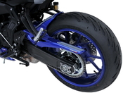 Ermax zadní blatník s krytem řetězu - Yamaha MT-07 2021, modrá metalíza 2021 (Icon Blue) - 3/4