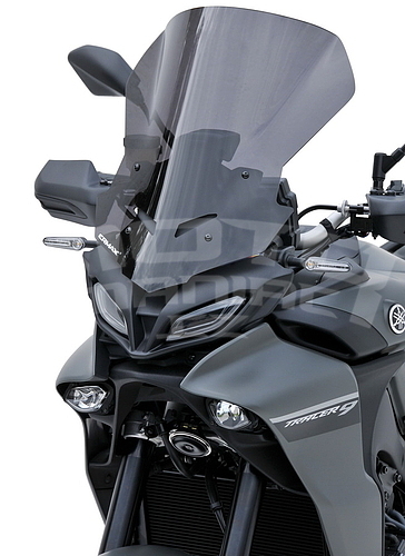 Ermax turistické plexi 50cm - Yamaha Tracer 9 2021-2022, černé kouřové - 3