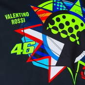 Valentino Rossi VR46 triko pánské, tmavé - 3/4