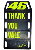 Valentino Rossi VR46 samolepky - "Děkujeme Vale" - 3/3