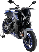 Ermax Sport plexi štítek 21cm - Yamaha MT-09 2021-2022, černé neprůhledné - 3/5