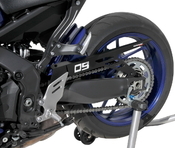 Ermax zadní blatník s ALU krytem řetězu - Yamaha MT-09 2021-2022, modrá metalíza/šedá mat 2021-2022 (Icon Blue, Icon Grey) - 3/7