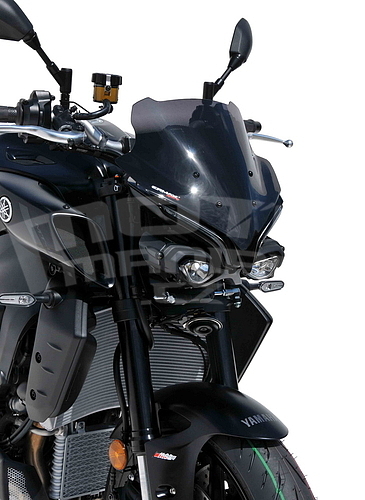 Ermax Sport plexi štít 35cm - Yamaha MT-10 2022-2023, černé kouřové - 3