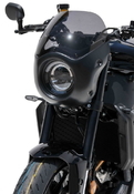 Ermax lakovaná maska s plexi - Yamaha XSR900 2022-2023, černá lesklá (Midnight Black/Black Metallic 2 BL2) - 3/5